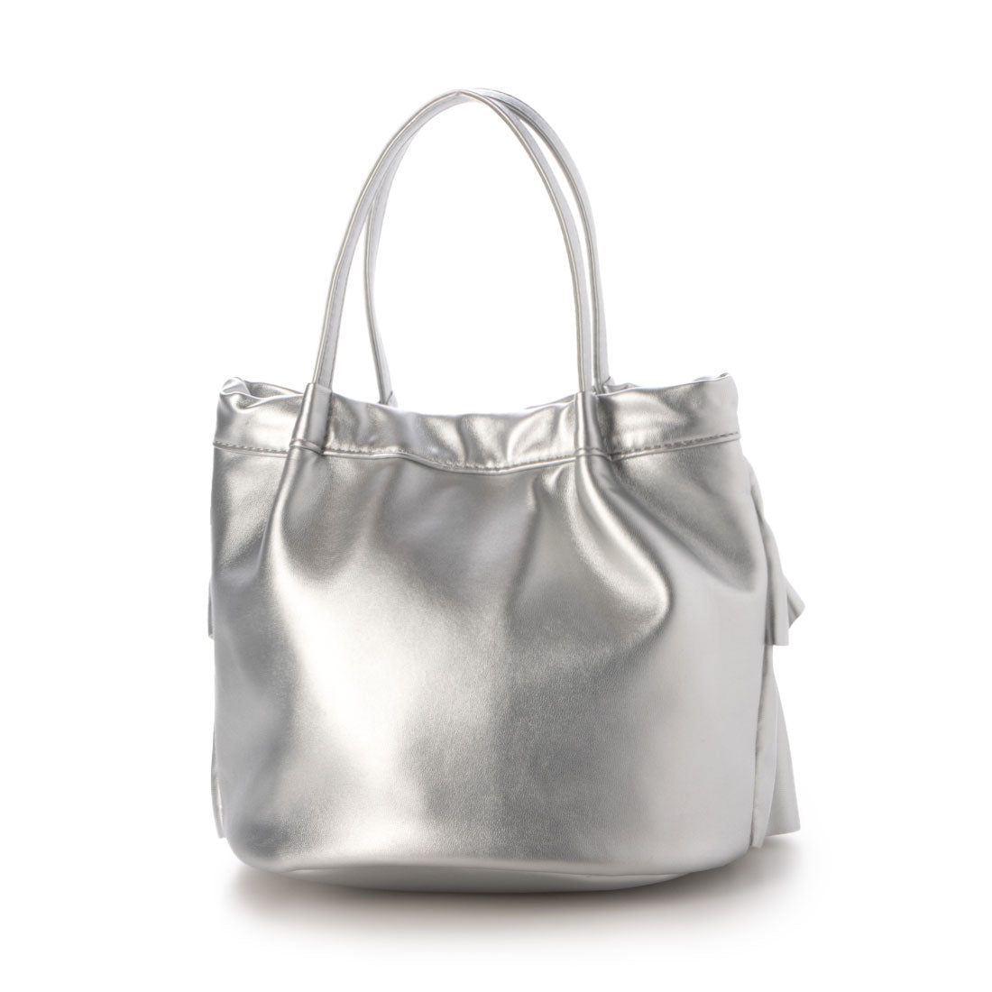 マガジンデモードシュシュ MAGASIN DE MODE Chou Chou ラッフルミディトート SNBD （シルバー） シルバー