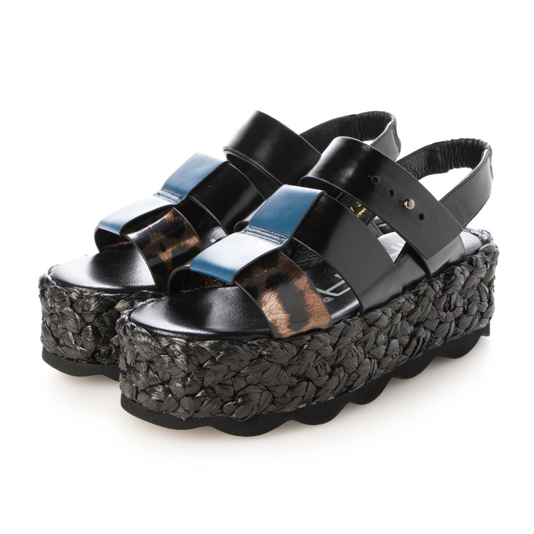 Mana MANA Color Combination Jute Sandals