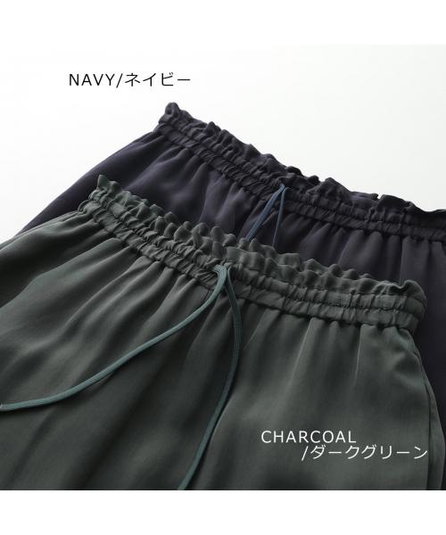 マルモア marmors marmors パンツ straight pants 0225103028 （CHARCOAL/ダークグリーン） CHARCOAL/ダークグリーン