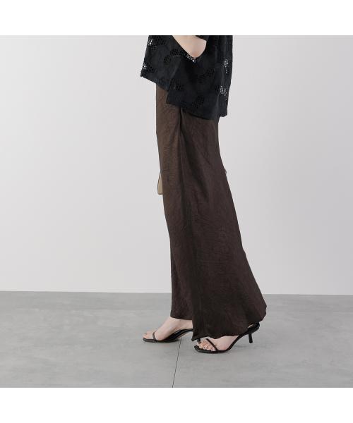 マルモア marmors marmors ナロースカート bias narrow skirt 0225102023 サテン （BROWN/ブラウン） BROWN/ブラウン