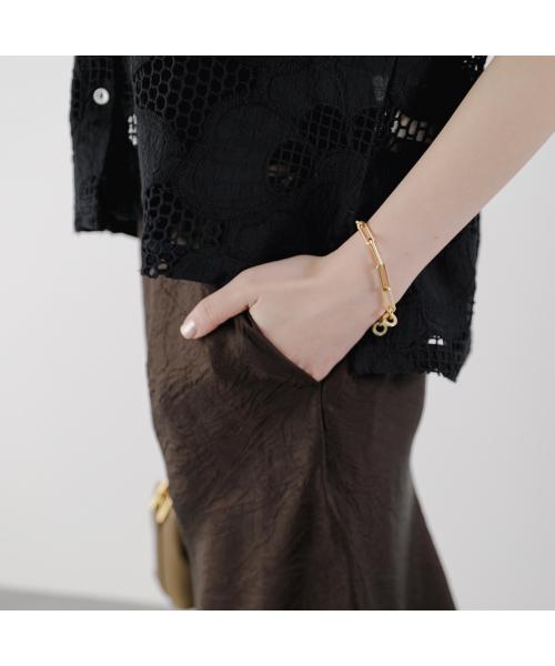 マルモア marmors marmors ナロースカート bias narrow skirt 0225102023 サテン （BROWN/ブラウン） BROWN/ブラウン