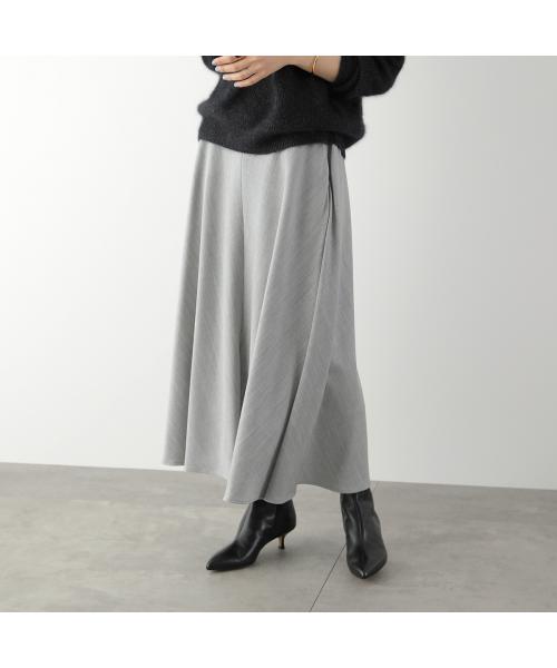 マルモア marmors marmors フレアスカート baias flare sk 0225302116 ストライプ （GRAY/チャコールグレー） GRAY/チャコールグレー