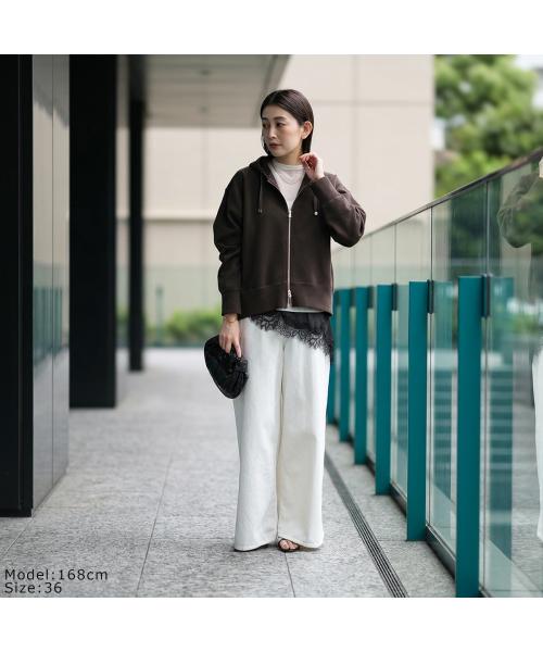 マルモア marmors marmors ジップアップパーカー 226109004 長袖 （BROWN/ブラウン） BROWN/ブラウン