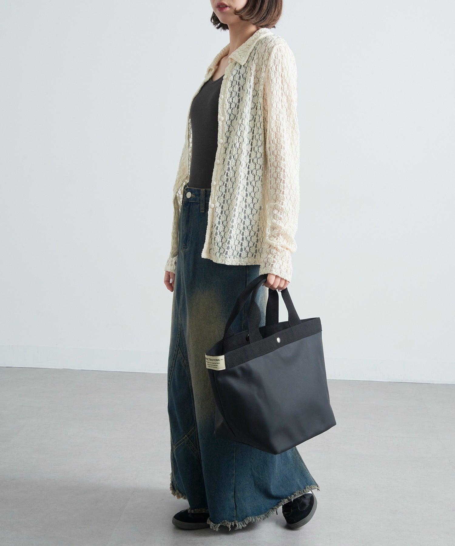 マガジンデモードエー MAGASIN DE MODE A ミニョントートラージ SNBD （ブラック） ブラック