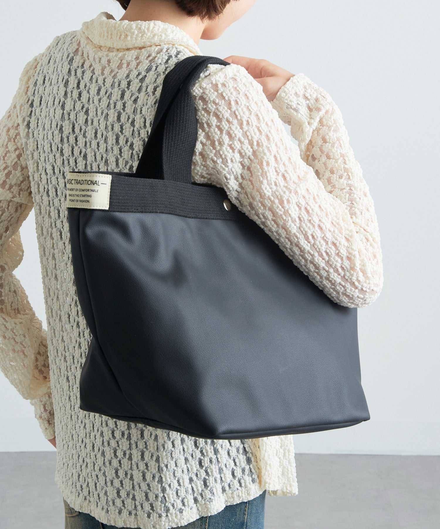 マガジンデモードエー MAGASIN DE MODE A ミニョントートラージ SNBD （ブラック） ブラック