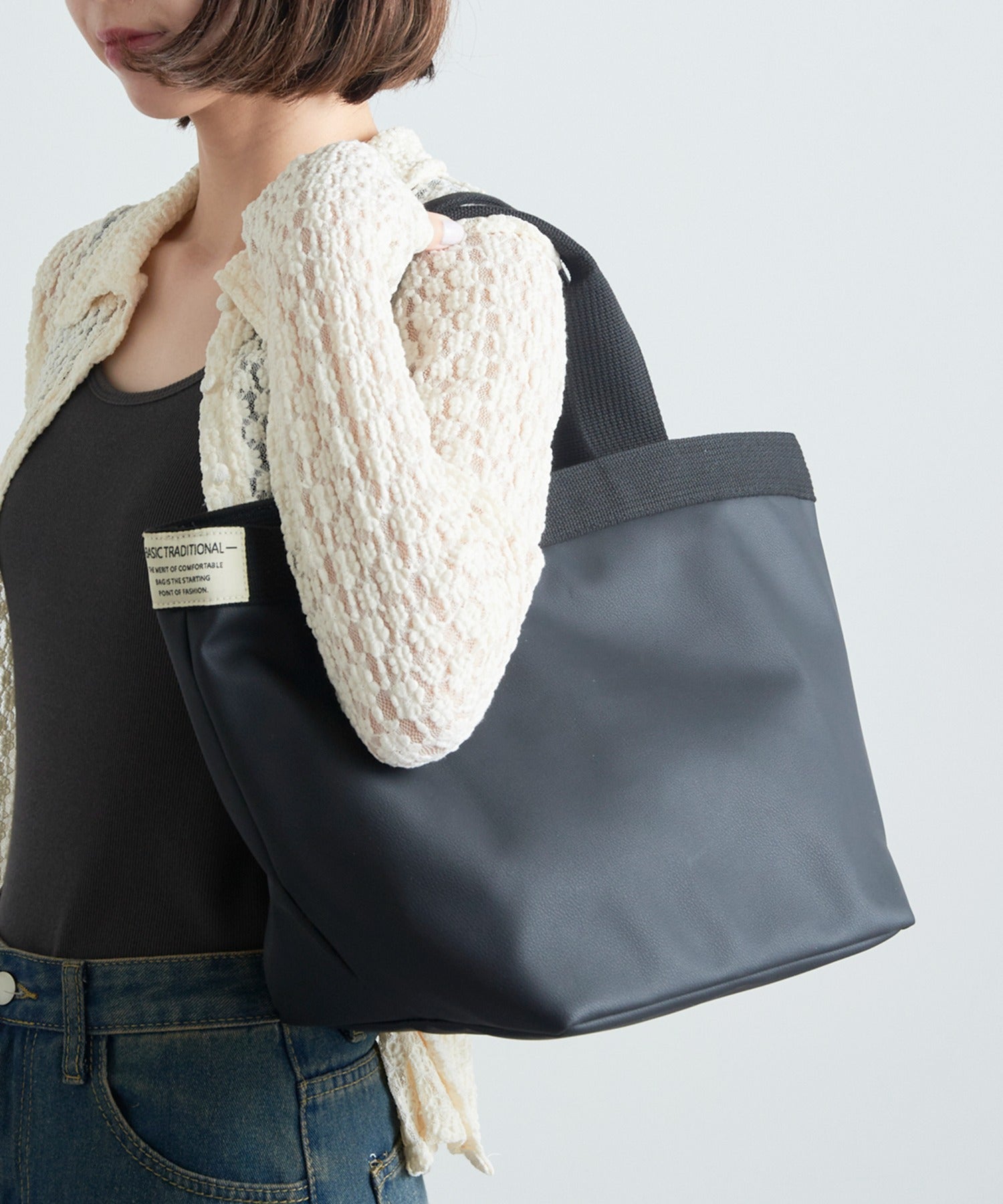 マガジンデモードエー MAGASIN DE MODE A ミニョントートラージ SNBD （ブラック） ブラック