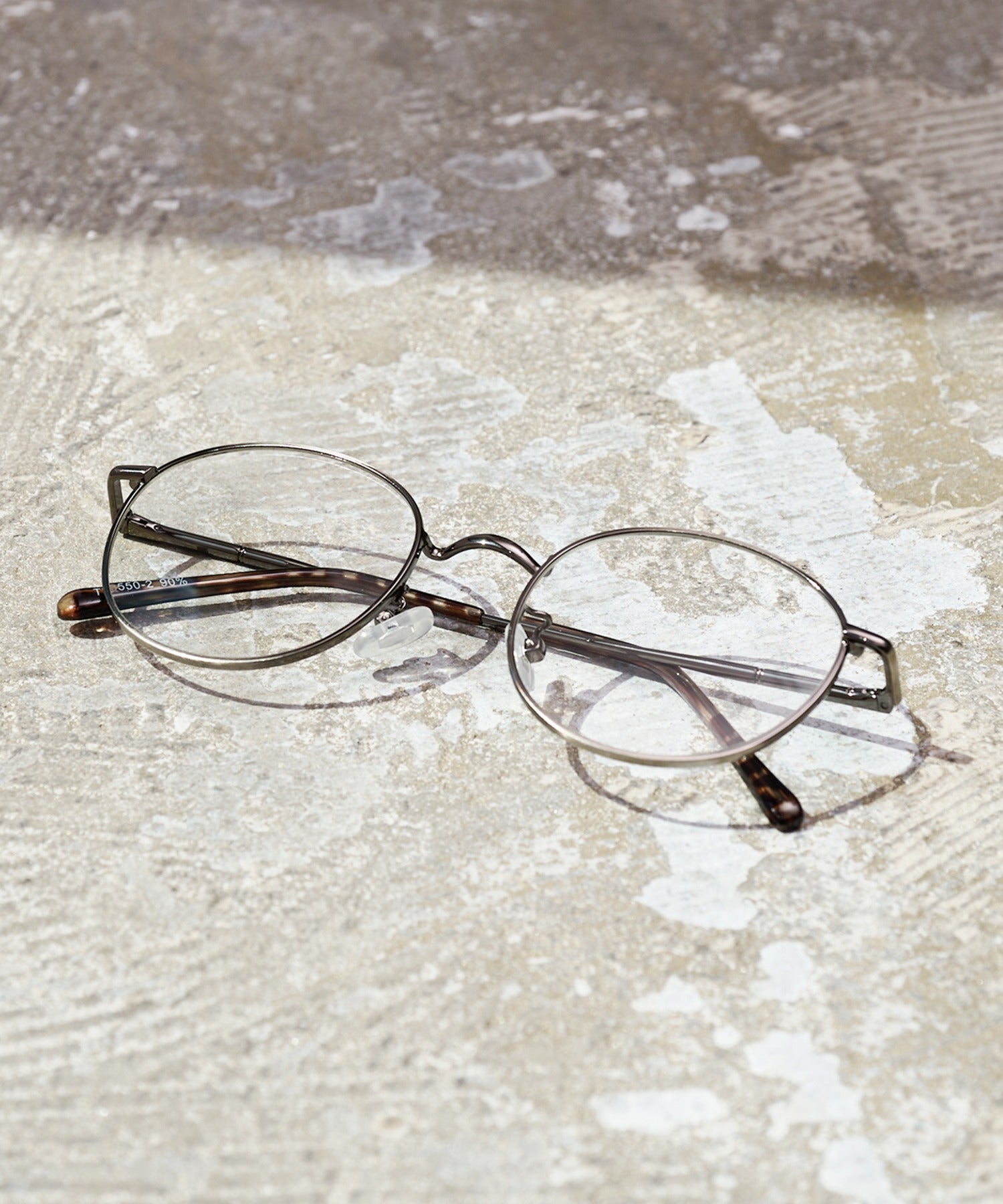 マガジンデモードエー MAGASIN DE MODE A 【MAGASIN DE MODE A】ヴィンテージライクサングラス フラットレンズ TNY3550 （シルバー） シルバー