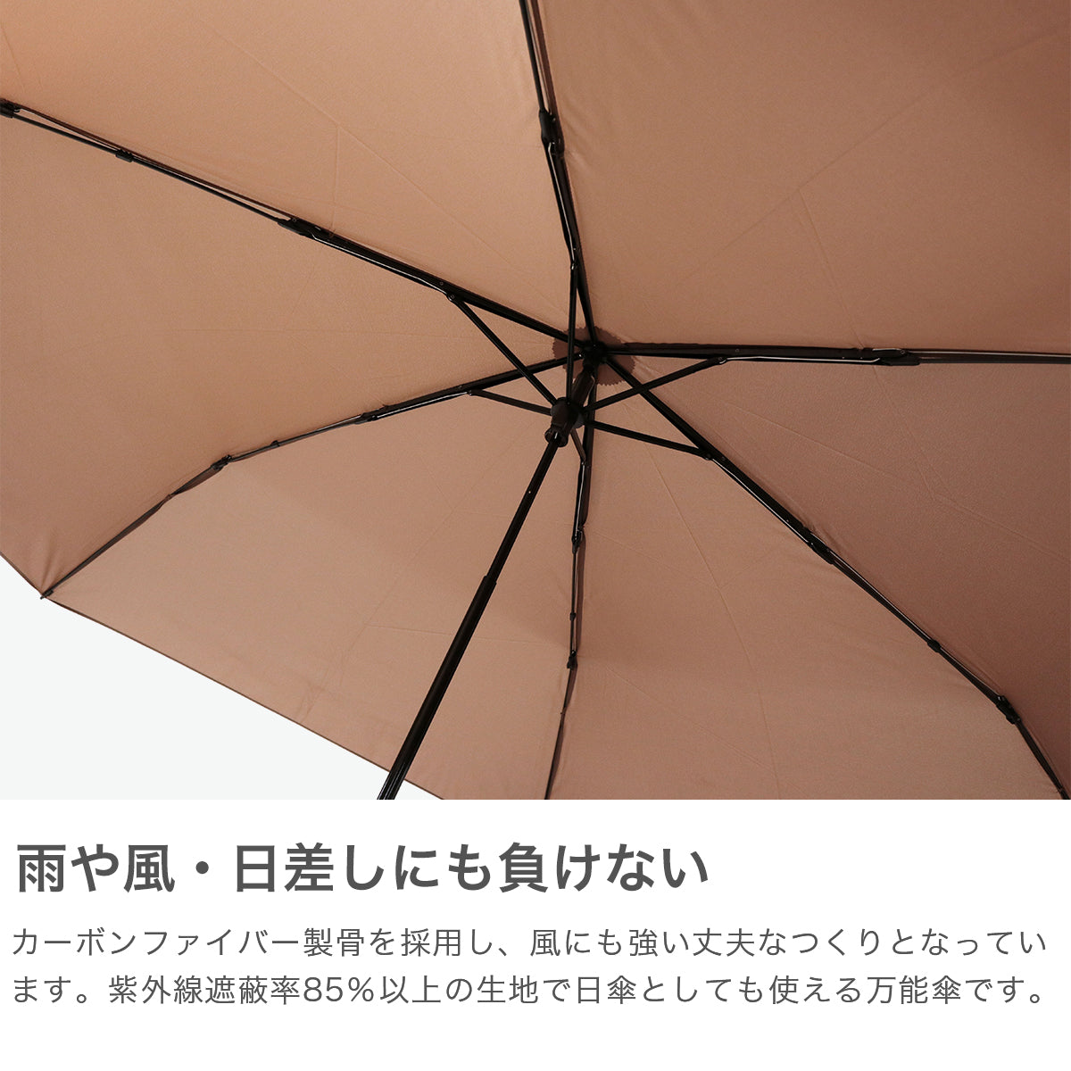 マブ mabu 折りたたみ傘 メンズ レディース 軽量 晴雨兼用 コンパクト 軽い 傘 雨傘 日傘 大きい 丈夫 手動 UVカット UV 紫外線対策 収納袋付き 無地 親骨65cm 6本 ワイドライトUVミニ65 （レッド） レッド