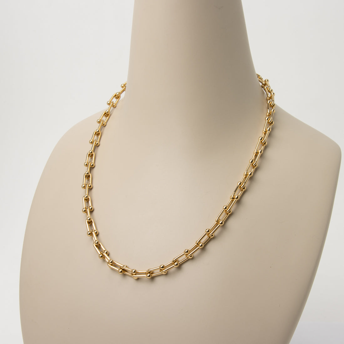 マガジンデモードブリュー MAGASIN DE MODE Brew ステンレスシルバーチェーンネックレス TYPE-3 KNF-YI （A） A