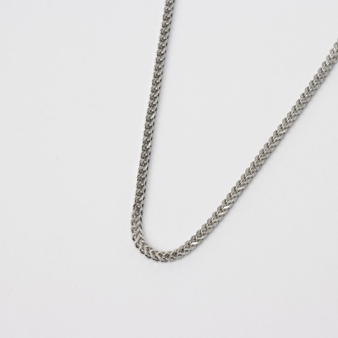 マガジンデモードブリュー MAGASIN DE MODE Brew ステンレスシルバーチェーンネックレス TYPE-1 KNF-YI （A） A