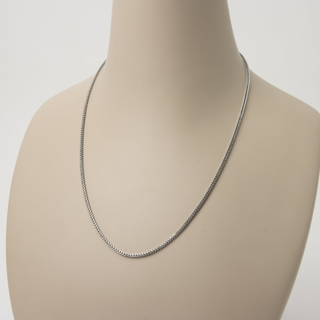マガジンデモードブリュー MAGASIN DE MODE Brew ステンレスシルバーチェーンネックレス TYPE-1 KNF-YI （A） A