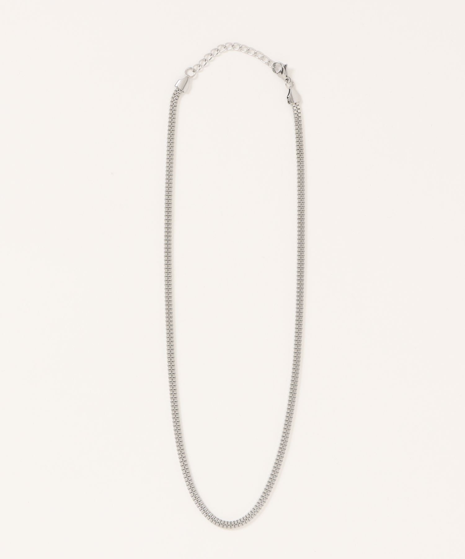 マガジンデモードブリュー MAGASIN DE MODE Brew ステンレスシルバーチェーンネックレス TYPE-5 KNF-YI （シルバー系1） シルバー系1