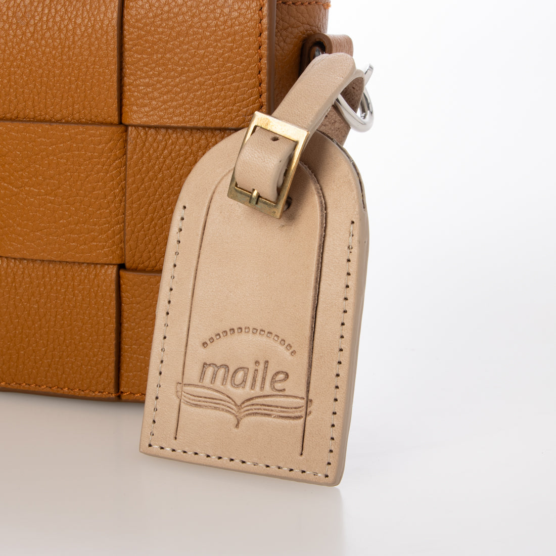 マイレ maile メッシュミニショルダーバッグ （キャメル） キャメル