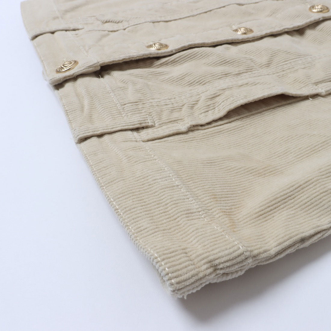 メゾンオナド MAISON ONADO コーデュロイGジャン （BEIGE） BEIGE