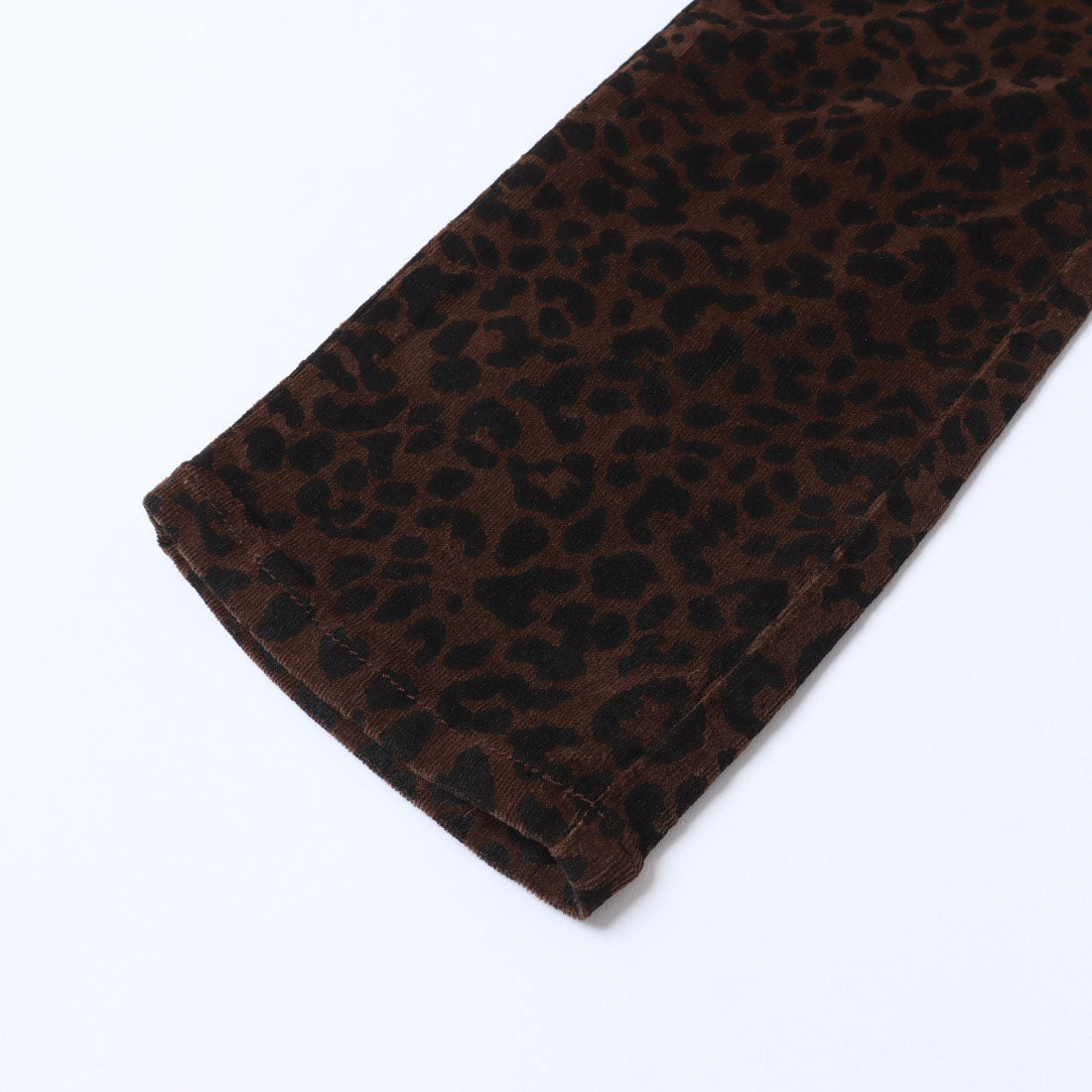 メゾンオナド MAISON ONADO レオパード柄コーデュロイパンツ （BROWN） BROWN