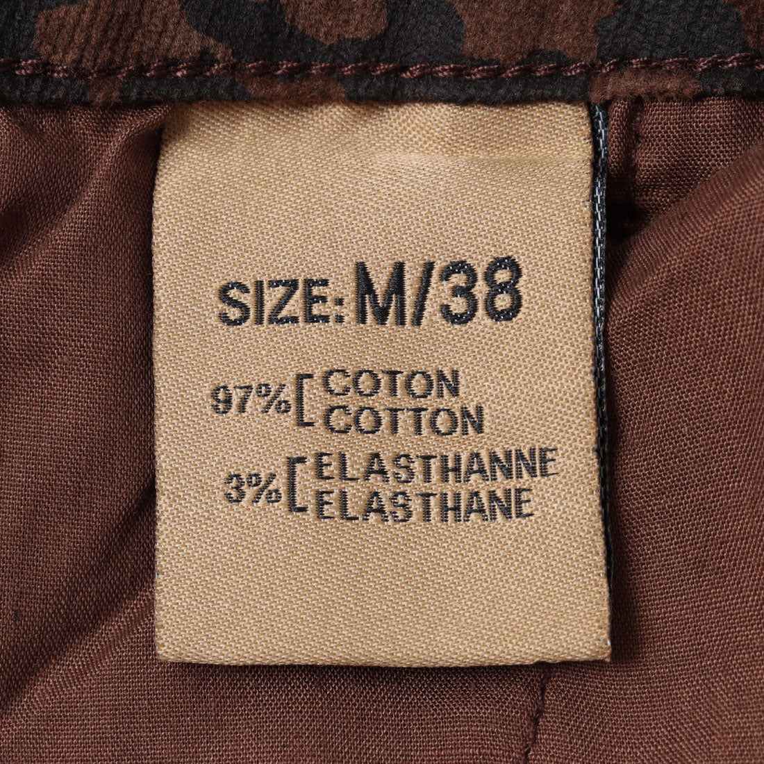 メゾンオナド MAISON ONADO レオパード柄コーデュロイパンツ （BROWN） BROWN