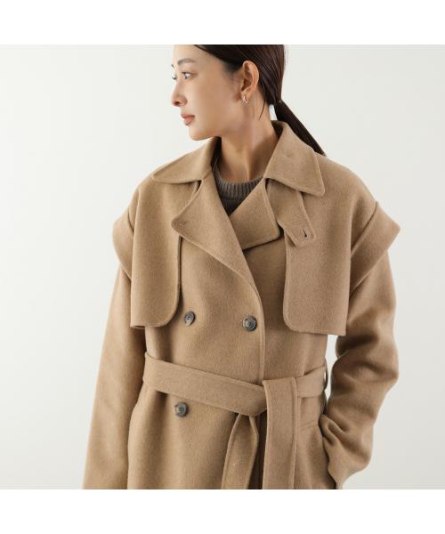 MAISON de R 2way リバーコート 259213 ウール （19/ブラック） 19/ブラック