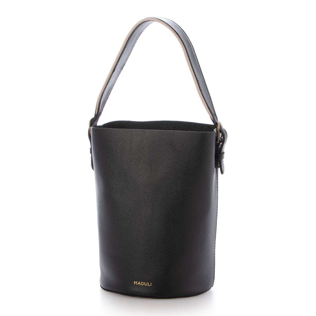マドゥリ MADULI レザー2WAY バケツバッグ （BLACK） BLACK