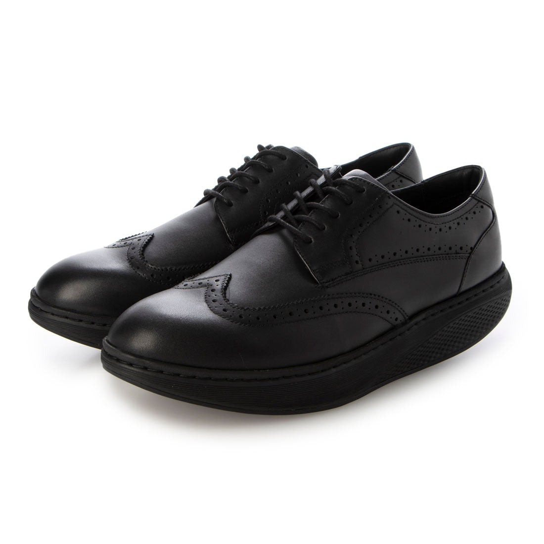 エムビーティー MBT OXFORD WING 2 メンズ BLACK,BLACK