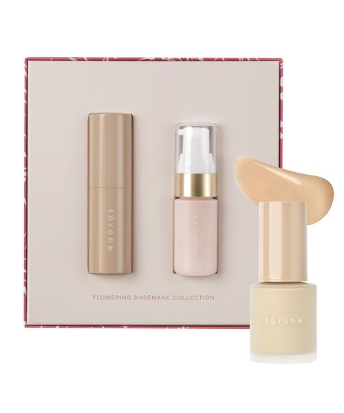 トーン to/one フラワリング ベースメイク コレクション03【返品不可商品】 （03 Pink Beige） 03 Pink Beige