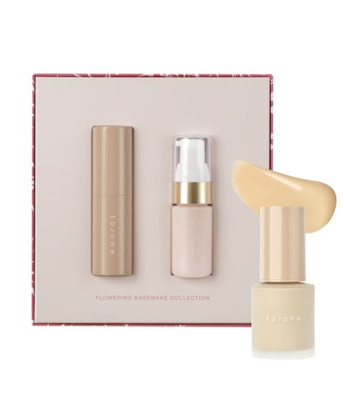 トーン to/one フラワリング ベースメイク コレクション01【返品不可商品】 （01 Light Beige） 01 Light Beige