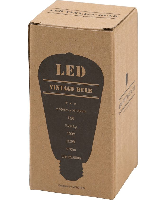 ブリッド BRID VINTAGE LED BULB CLEAR_E26