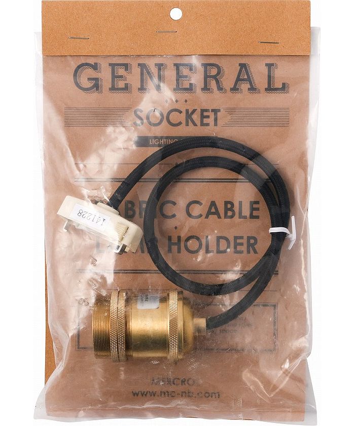 BRID GENERAL SOCKET E26 WOOD