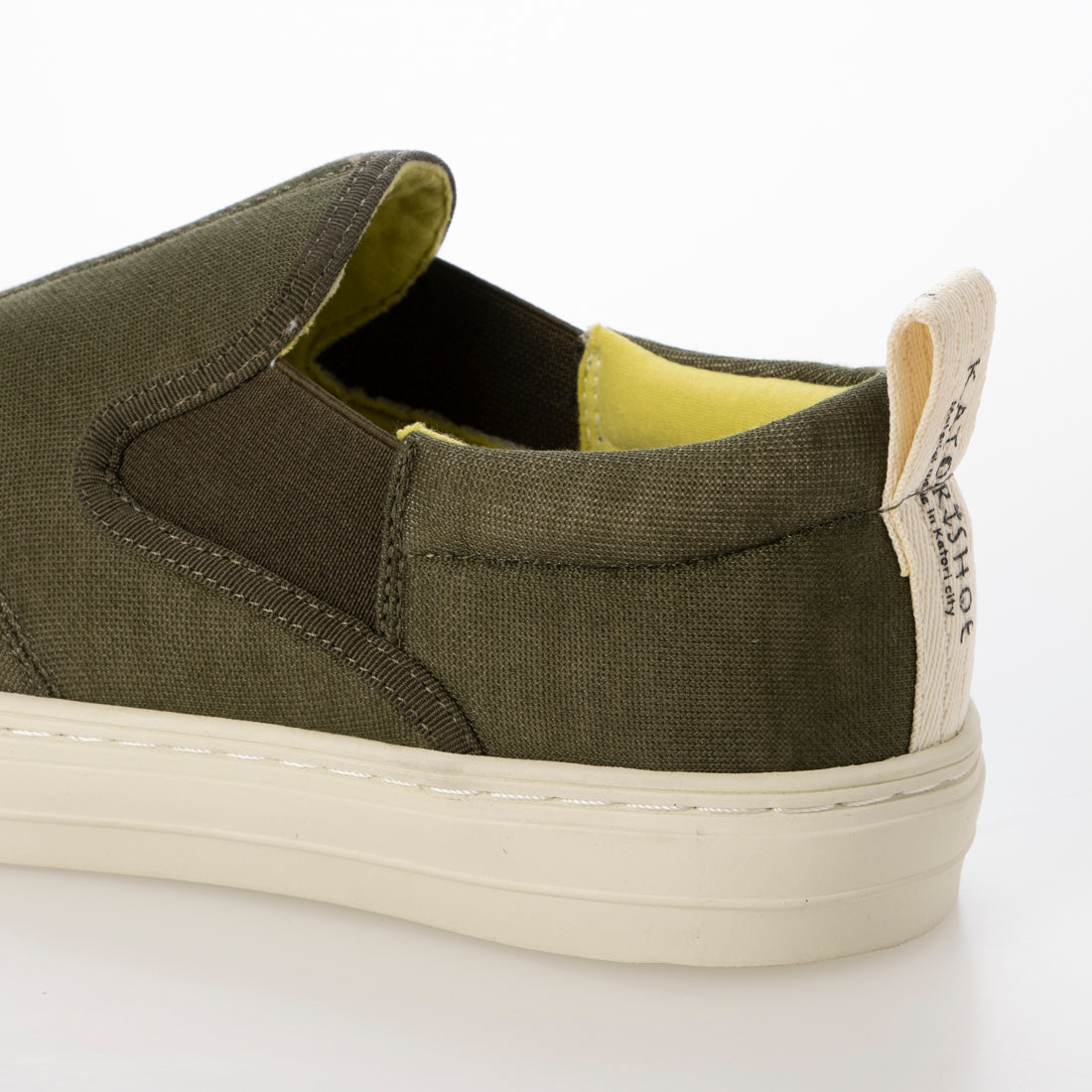 エムディ プランニング MD PLANNING 【KATORISHOE】スリッポンシューズ （KHAKI） KHAKI