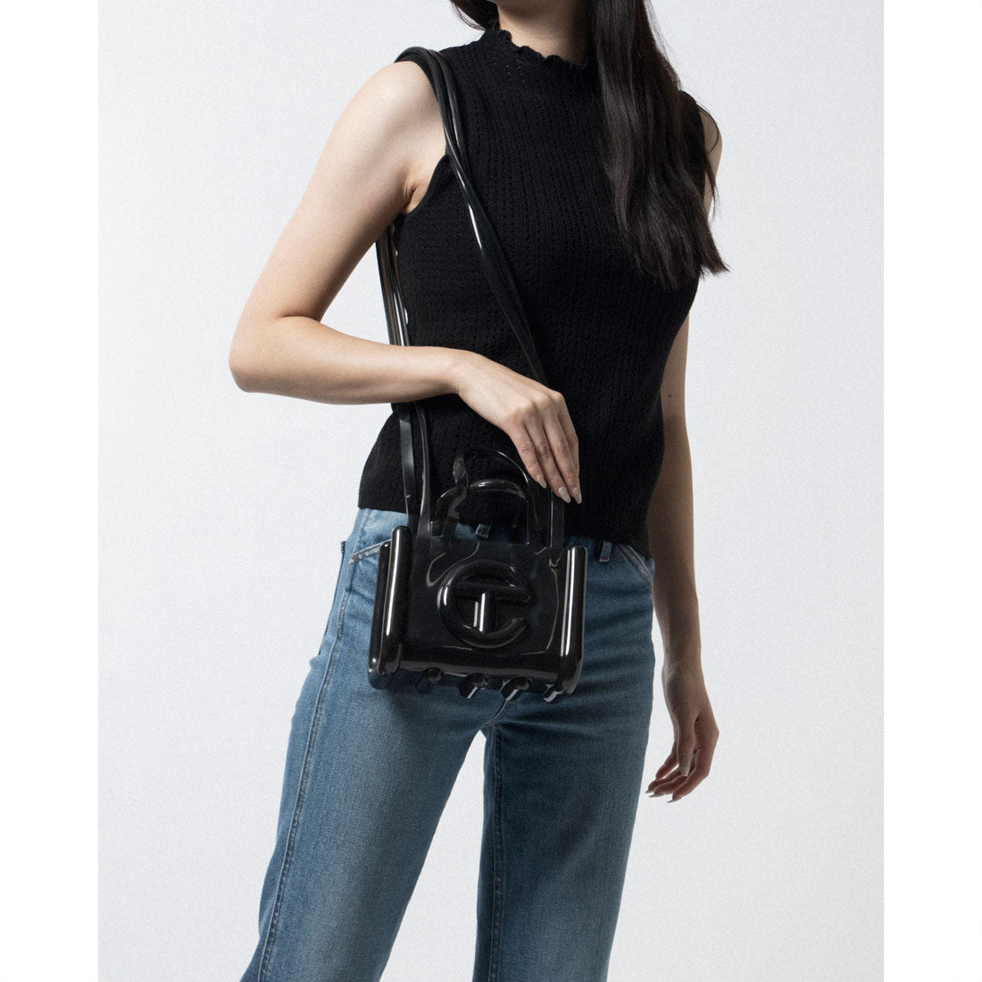メリッサ melissa MELISSA SMALL JELLY SHOPPER BAG + TELFAR
