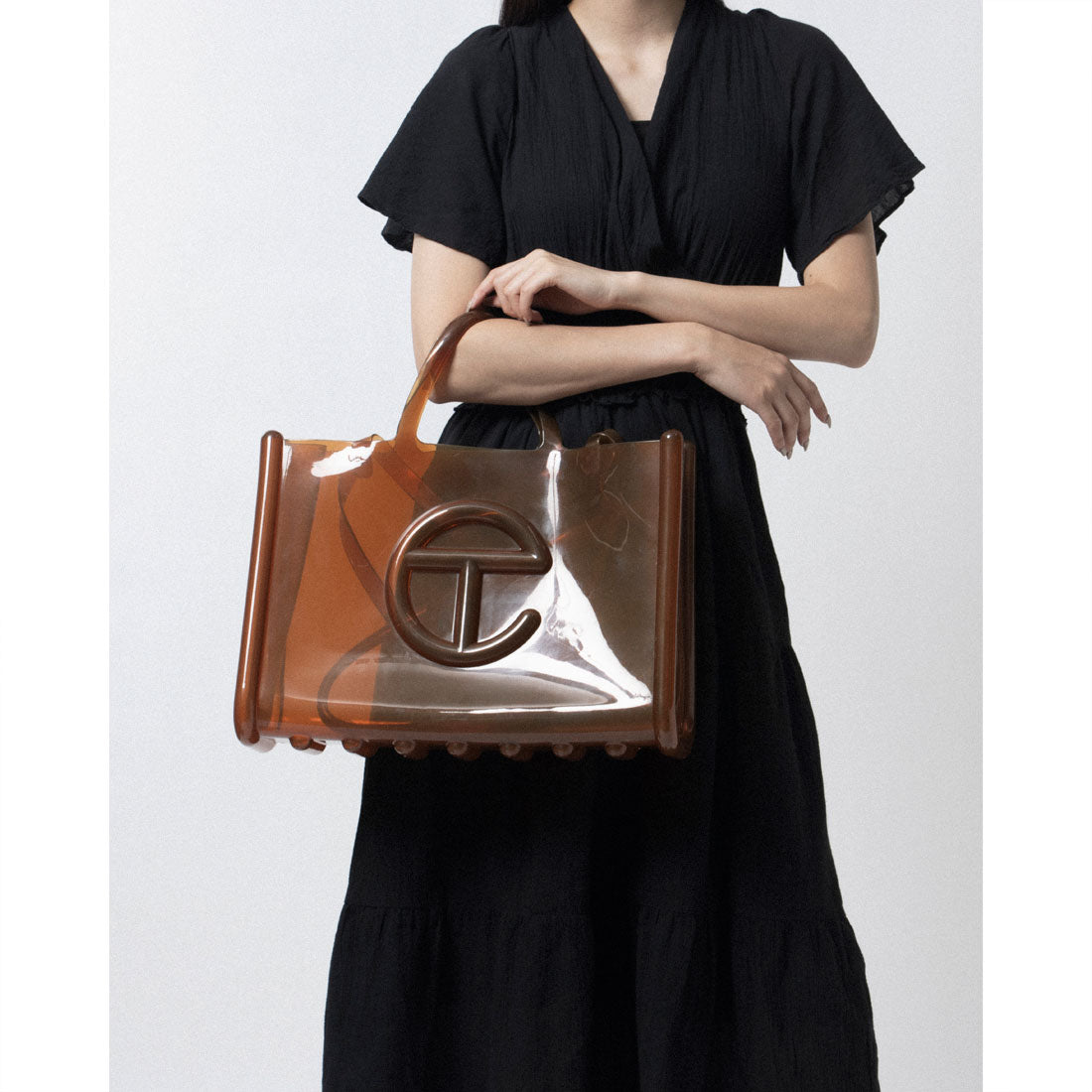 Melissa Large Jelly Shopper Bag + TELFAR
