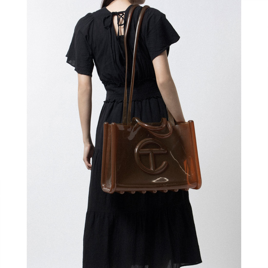 メリッサ melissa MELISSA LARGE JELLY SHOPPER BAG + TELFAR