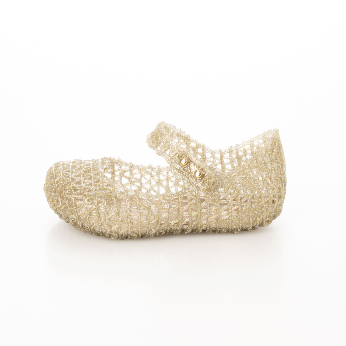 メリッサ melissa MINI MELISSA CAMPANA PAPEL BB （GOLD GLITTER） GOLD GLITTER