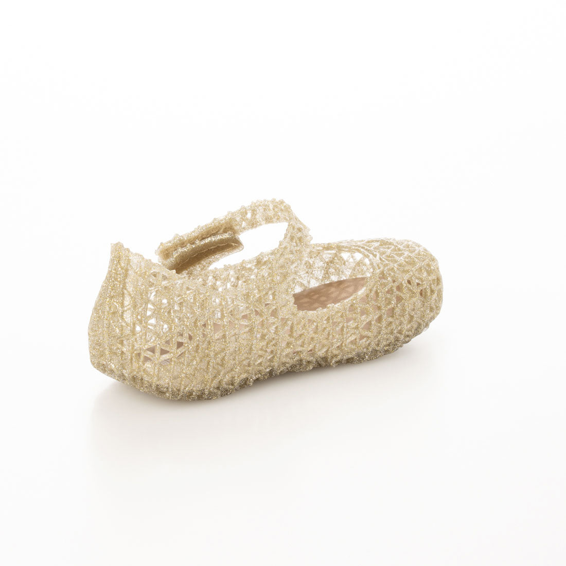 メリッサ melissa MINI MELISSA CAMPANA PAPEL BB （GOLD GLITTER） GOLD GLITTER