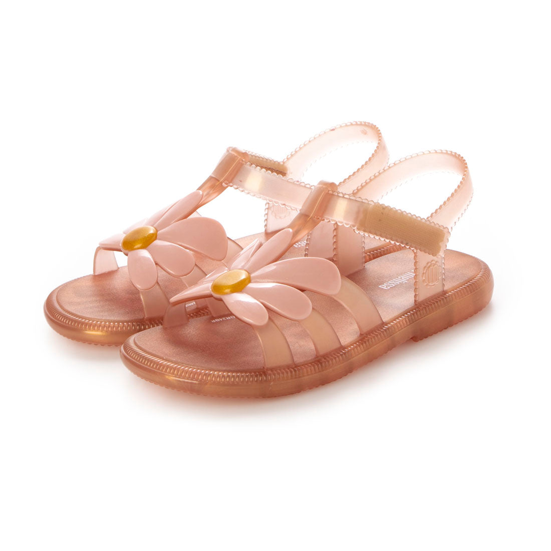 メリッサ melissa MINI MELISSA HIP BLOOMY INF （PEARLISH BROWN/PINK） PEARLISH BROWN/PINK