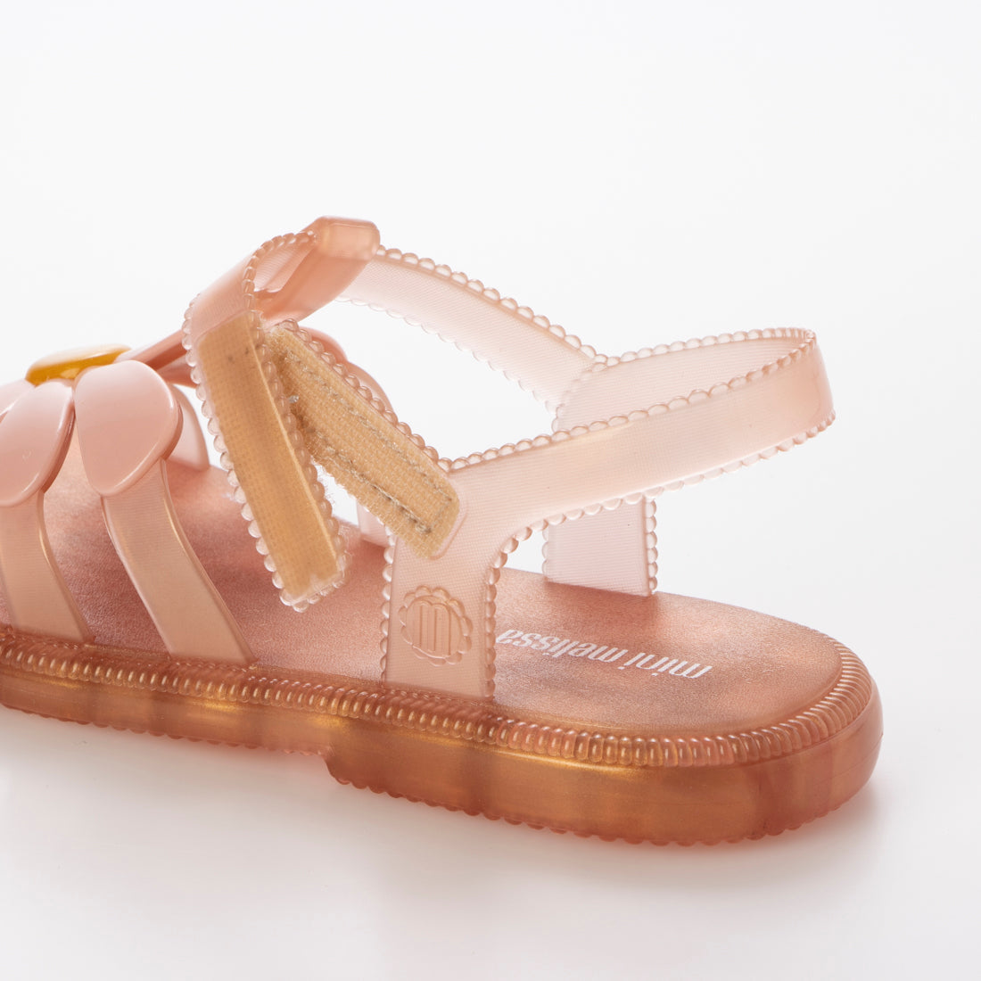メリッサ melissa MINI MELISSA HIP BLOOMY INF （PEARLISH BROWN/PINK） PEARLISH BROWN/PINK