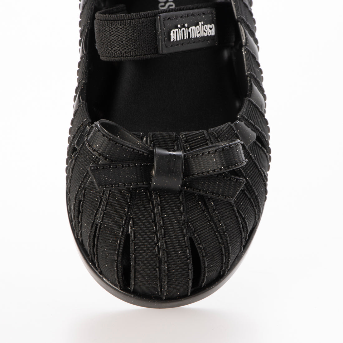 メリッサ melissa MINI MELISSA M LOVER BALLERINA BB （GLITTER BLACK） GLITTER BLACK