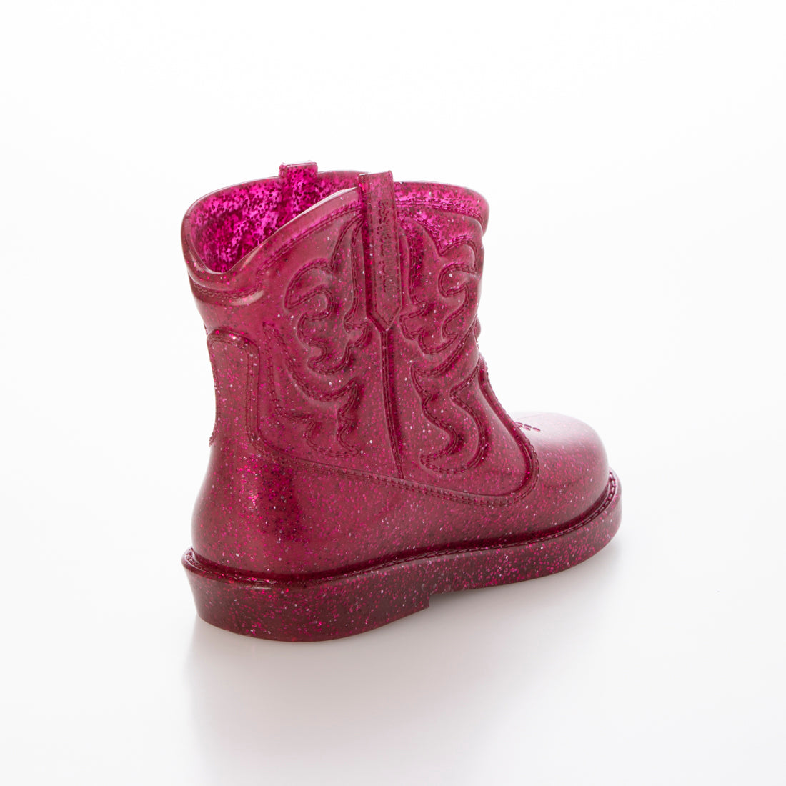 メリッサ melissa MINI MELISSA TEXAS BOOT BB （GLITTER PINK） GLITTER PINK