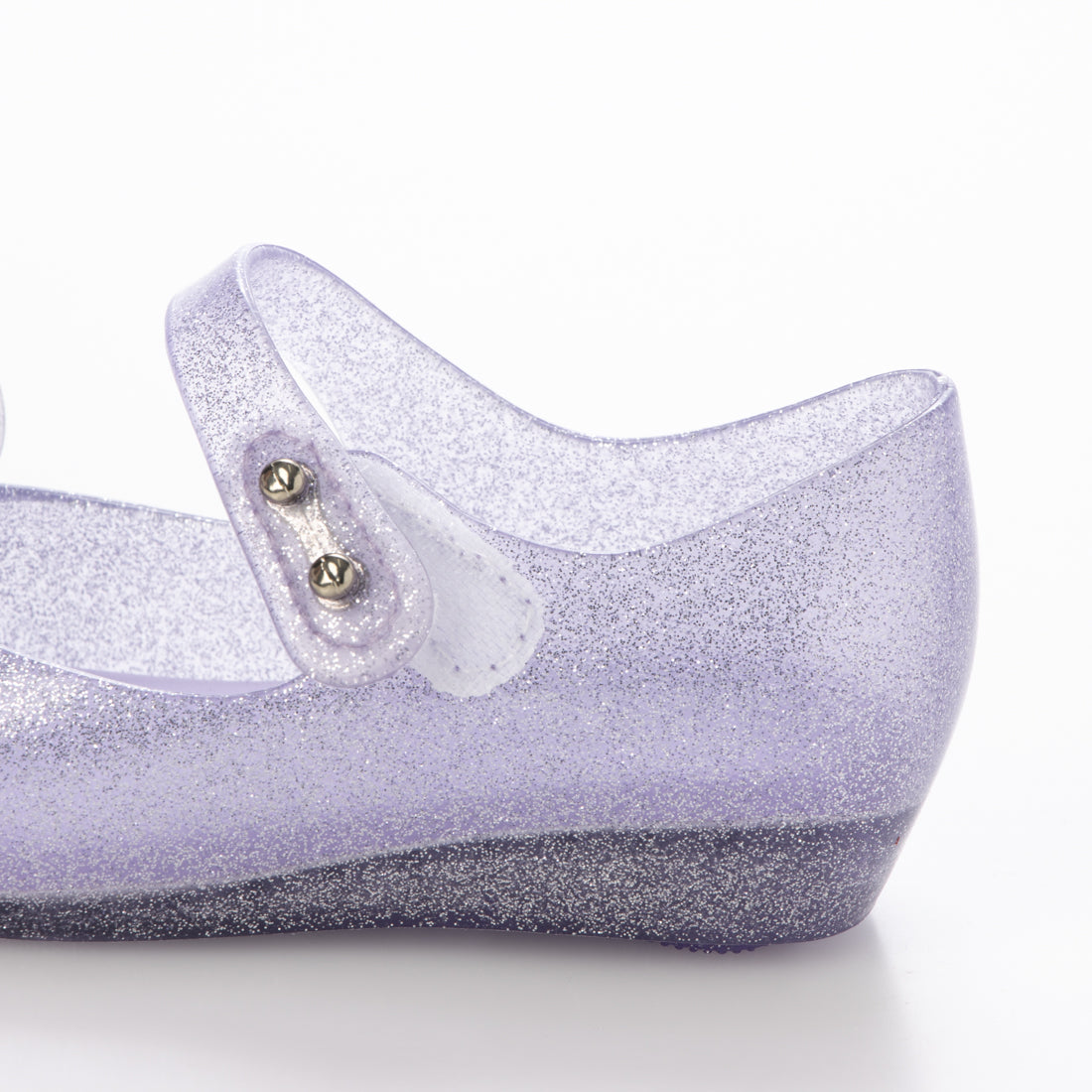 メリッサ melissa MINI MELISSA ULTRAGIRL CLASSIC BOW BB （GLITTER LILAC） GLITTER LILAC