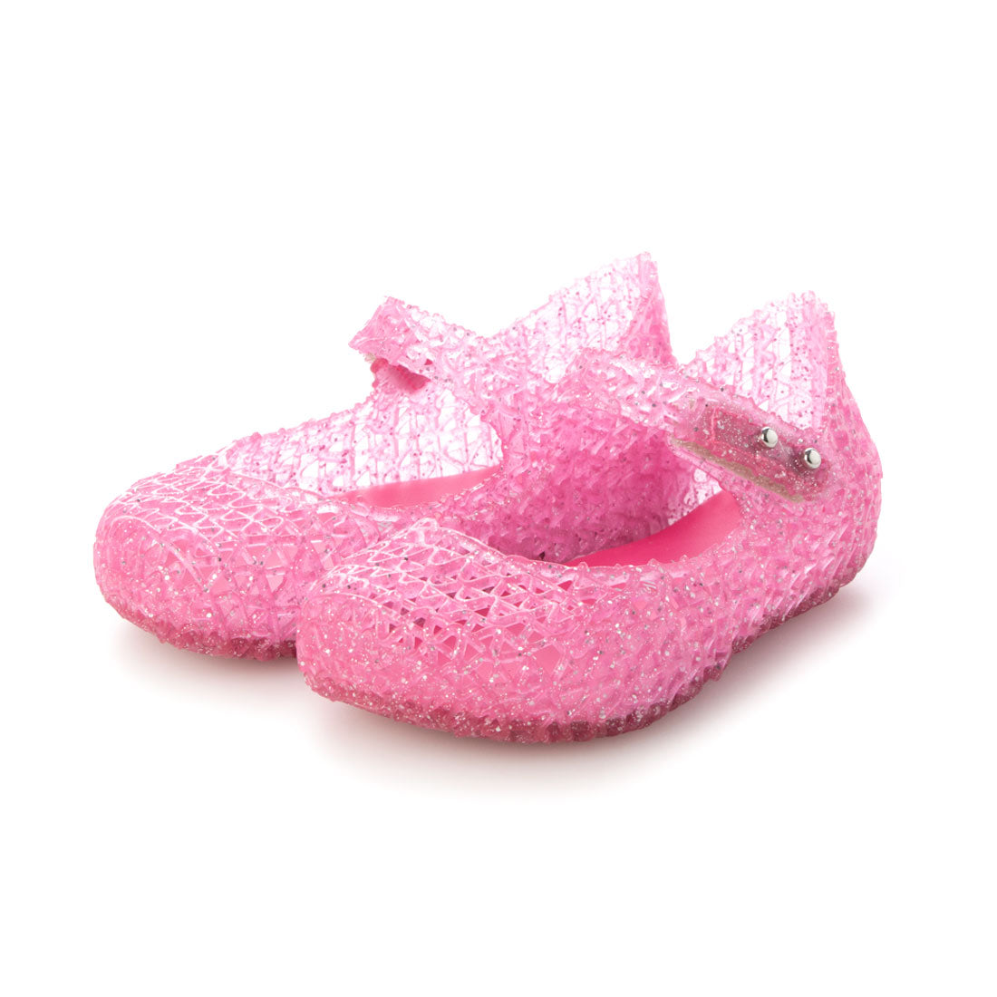 メリッサ melissa MINI MELISSA CAMPANA PAPEL BB （GLITTER PINK） GLITTER PINK