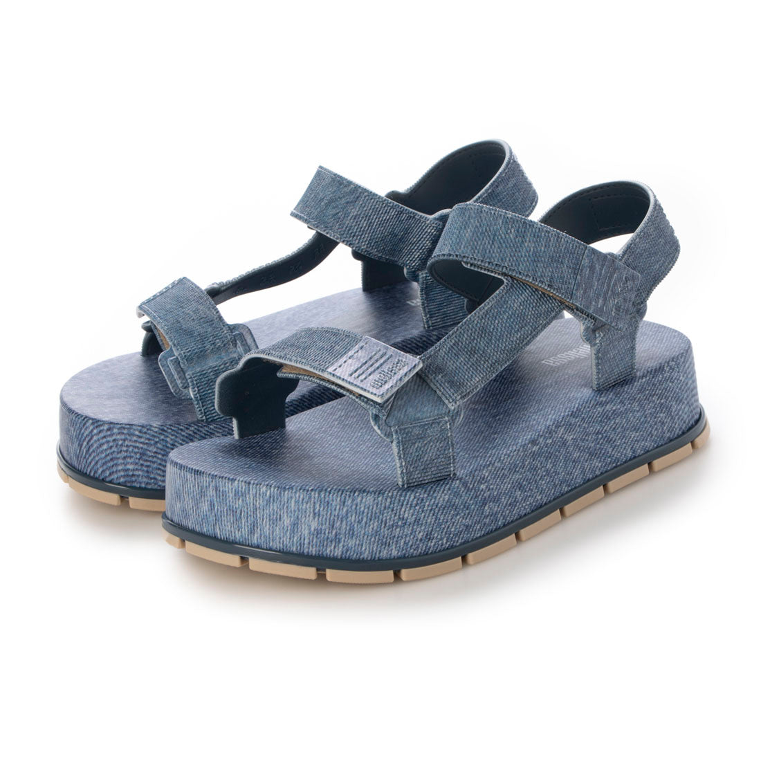 メリッサ melissa MELISSA FLOWING PLATFORM DENIM AD