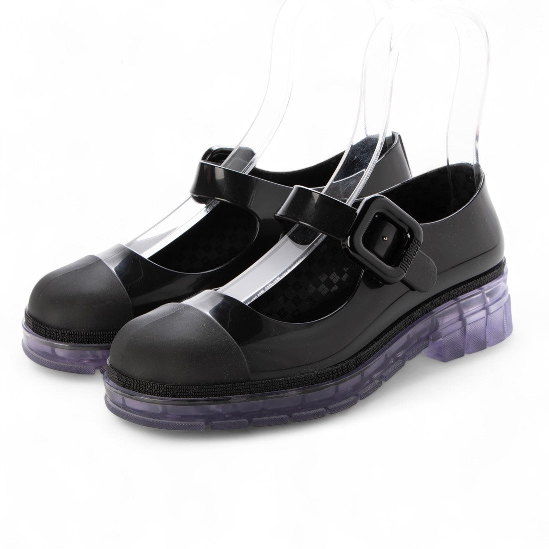 メリッサ melissa MELISSA JUNE AD （CLEAR/BLACK） CLEAR/BLACK
