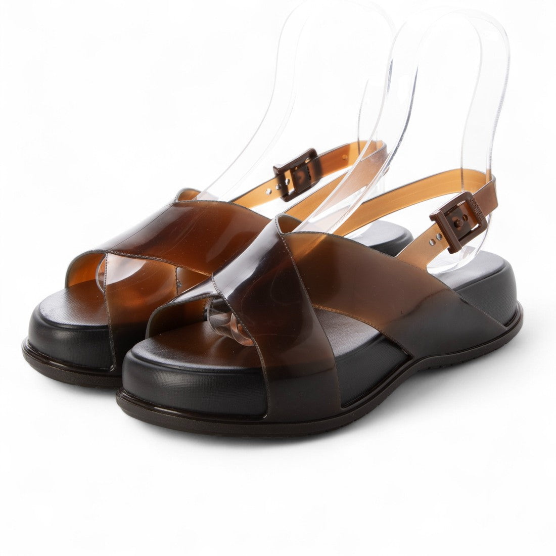 メリッサ melissa MELISSA MARE PLATFORM AD （BROWN/BLACK） BROWN/BLACK