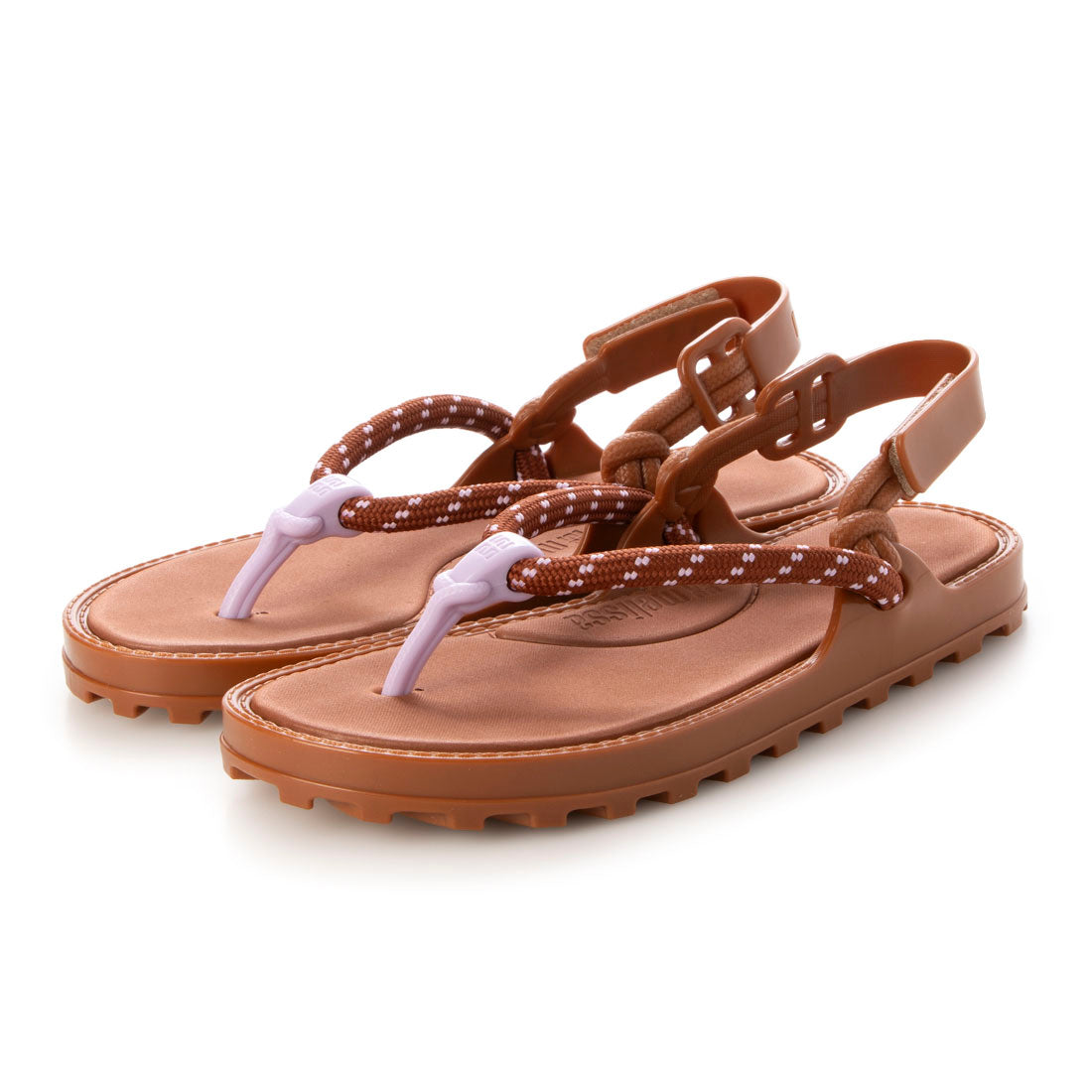 メリッサ melissa MELISSA BOND SANDAL AD （BROWN/LILAC） BROWN/LILAC