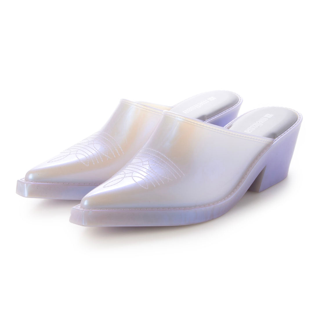メリッサ melissa MELISSA TEXAS MULE AD （PEARLY BLUE） PEARLY BLUE