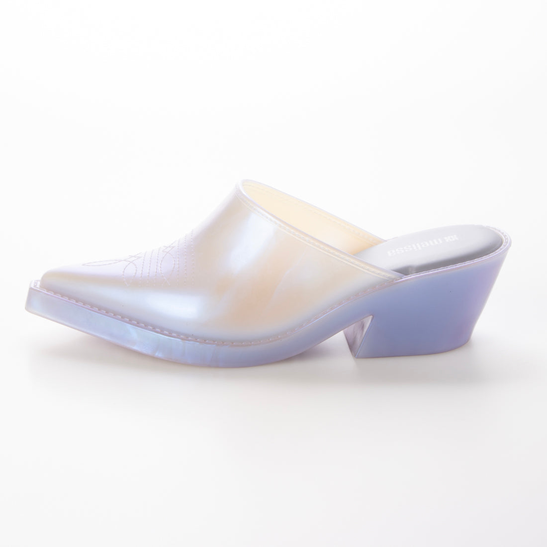 メリッサ melissa MELISSA TEXAS MULE AD （PEARLY BLUE） PEARLY BLUE