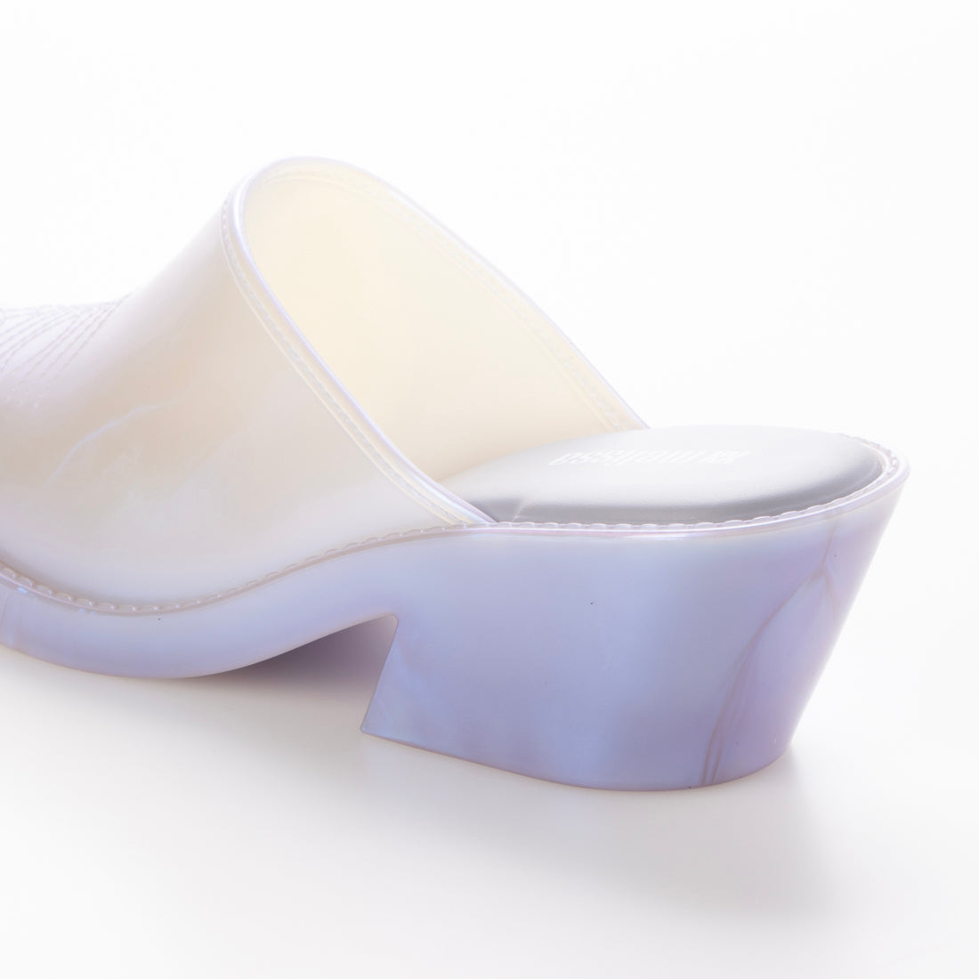 メリッサ melissa MELISSA TEXAS MULE AD （PEARLY BLUE） PEARLY BLUE