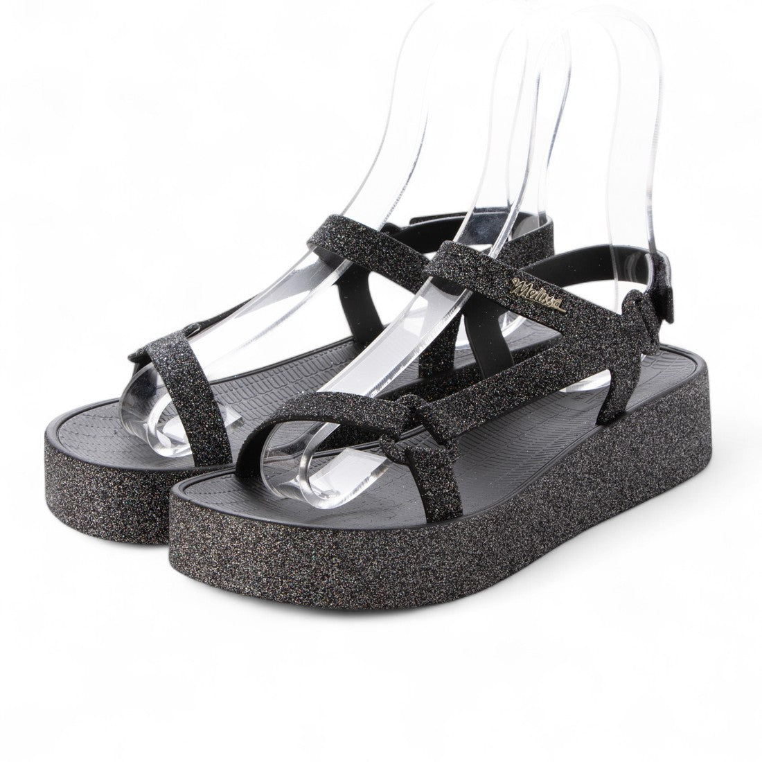 メリッサ melissa MELISSA SUN DOWNTOWN PLATFORM II AD （BLACK） BLACK