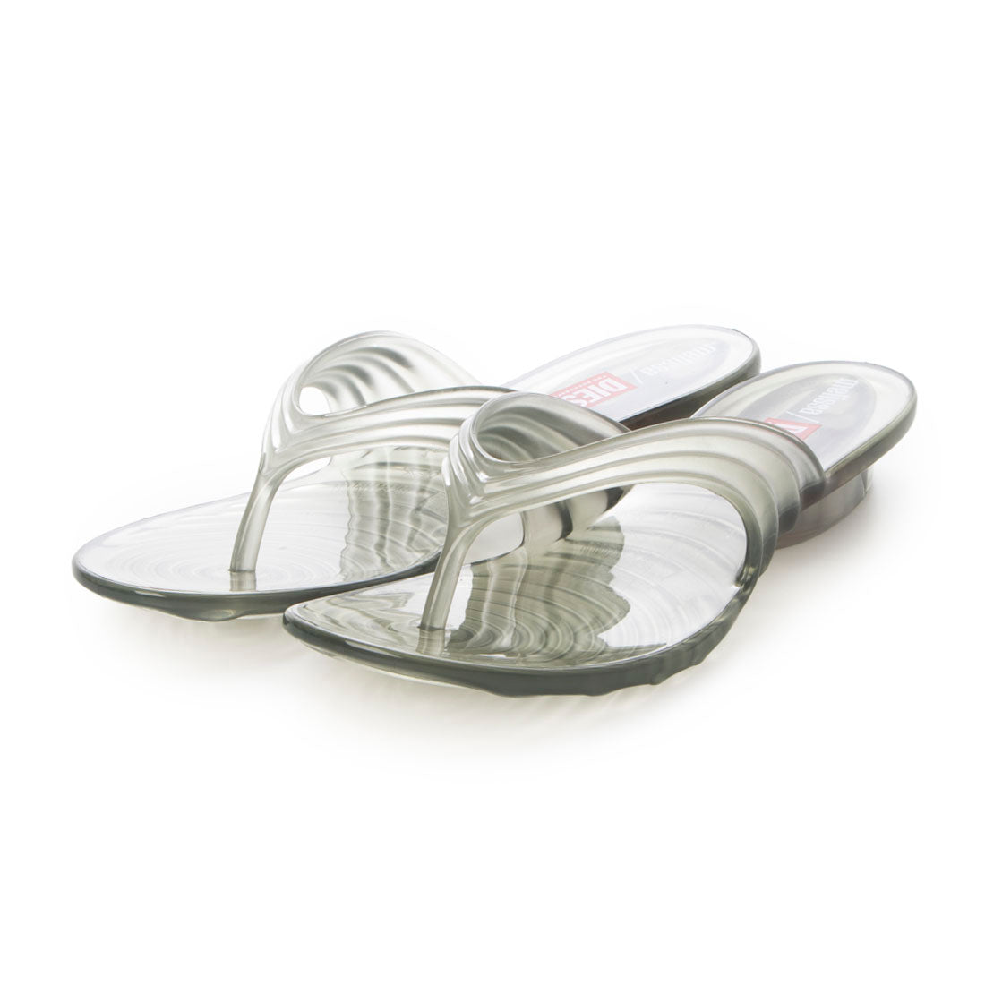 メリッサ melissa MELISSA QUANTUM THONG + DIESEL AD （TRANSPARENT BLUE） TRANSPARENT BLUE