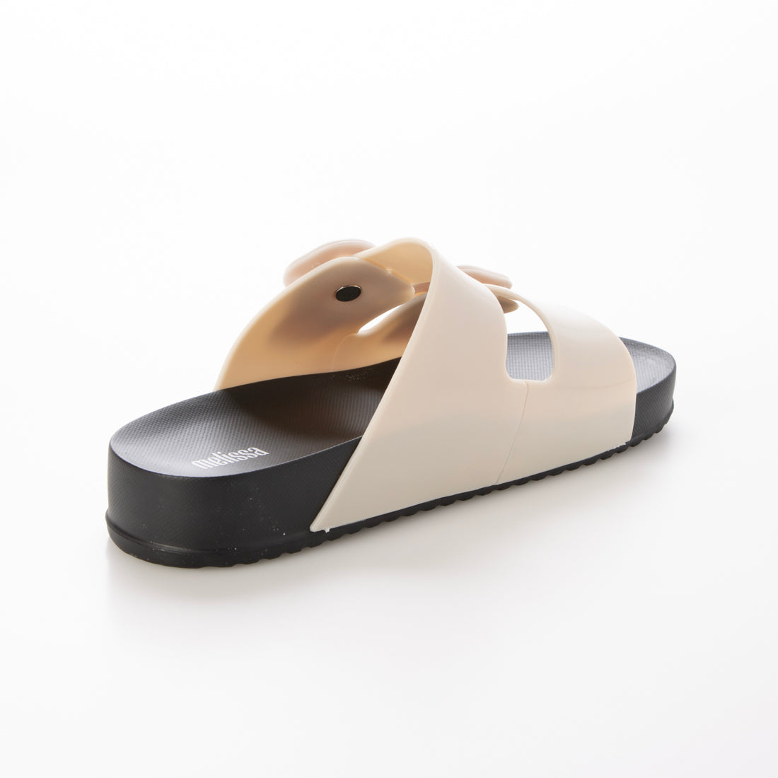 メリッサ melissa MELISSA COZY SLIDE AD （BLACK/BEIGE） BLACK/BEIGE