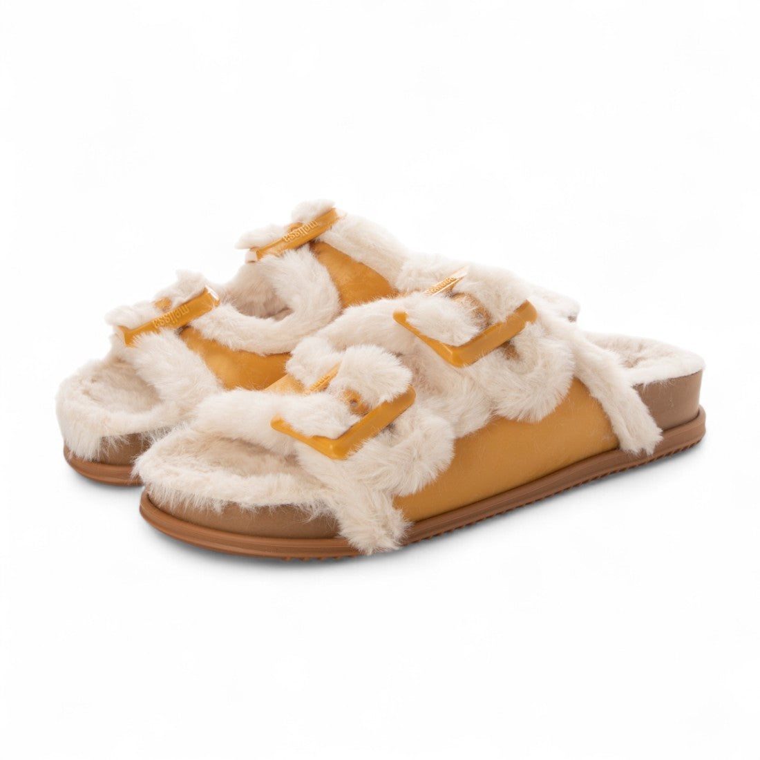 メリッサ melissa MELISSA COZY SLIDE WARM AD （BROWN/BEIGE） BROWN/BEIGE